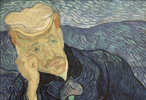 Portrait of Dr. Paul Gachet by Vincent van Gogh