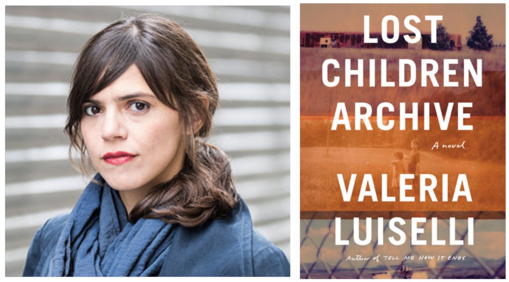 Banner for the event "Readings and Talks Featuring Valeria Luiselli"