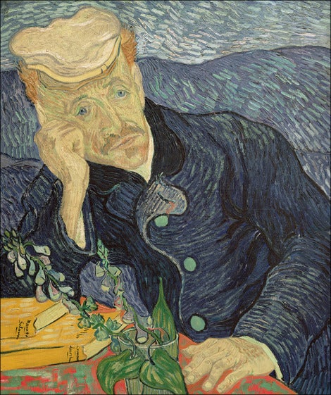 Portrait of Dr. Paul Gachet by Vincent van Gogh