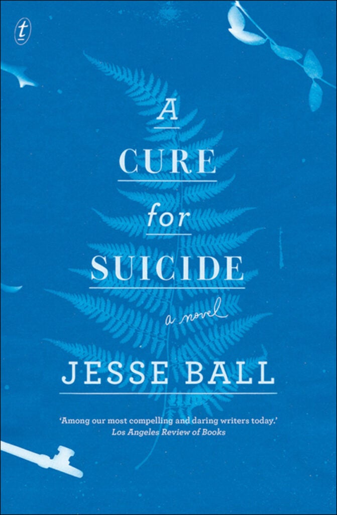 A Cure for Suicide book cover