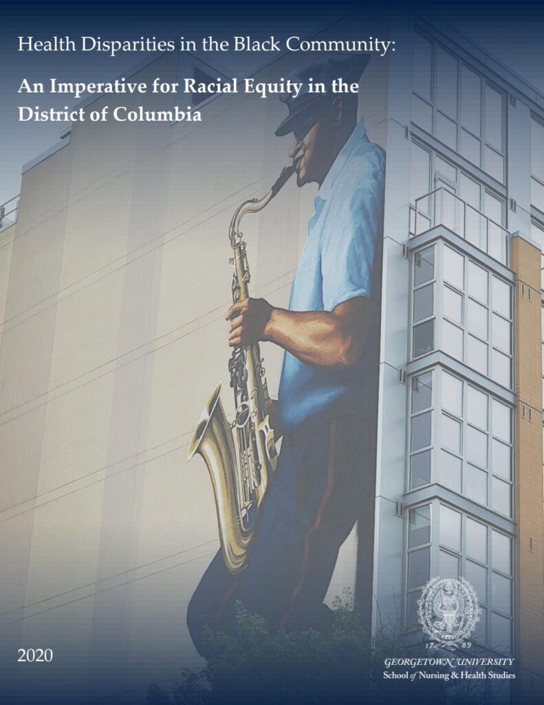 Health Disparities in the Black Community An Imperative for Racial Equity in D.C report cover