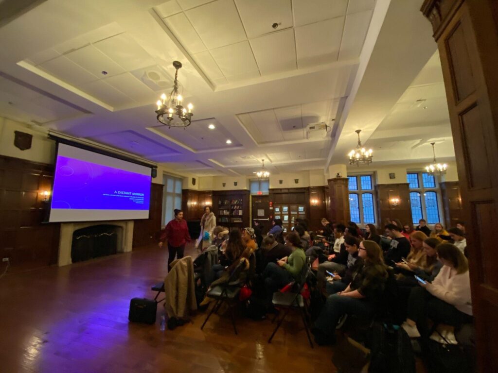 Photo from the lecture “A Distant Mirror: Seeing Medical History and Race Through the Lens of U.S. Culture”