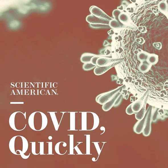 Banner of the Covid, quickly podcast