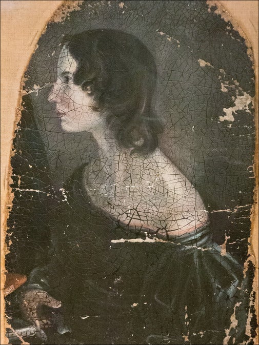 Painting of Emily Brontë